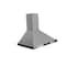 Anzzi 30-Inch Wall-mounted stainless steel-finished convertible range hood with aluminum filter RH-AZ0576ESS - alternate 1